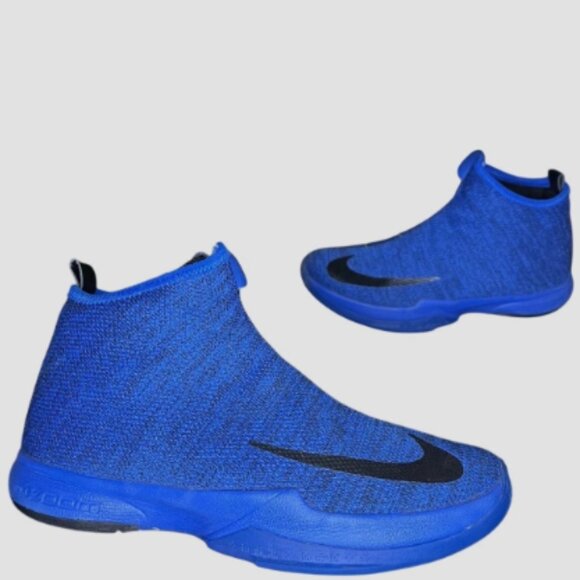 Nike Zoom Kobe Icon Hyper Cobalt Blue Black 818583-400 Mens Size 9.5 Rare - Picture 1 of 8